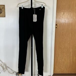 Meriwool men merino 250g Black baselayer pants midweight size large